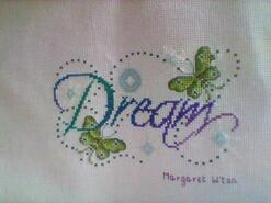 Cross stitch square for Tiffany D's quilt