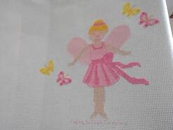 Cross stitch square for Mya H's quilt