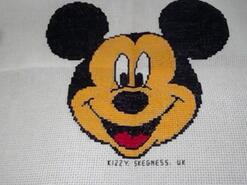 Cross stitch square for Brandon D's quilt