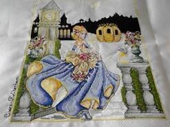 Cross stitch square for Phoebe C's quilt