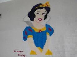 Cross stitch square for Amelia-Rose's quilt
