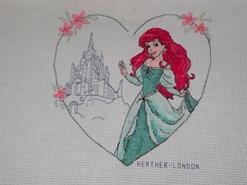 Cross stitch square for Amelia-Rose's quilt