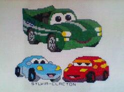 Cross stitch square for Emergency Quilt: Disney's quilt