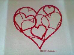 Cross stitch square for Jasmin C's quilt