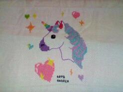 Cross stitch square for Gabby R's quilt