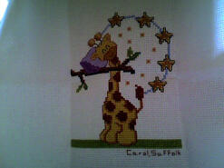 Cross stitch square for Cody S's quilt