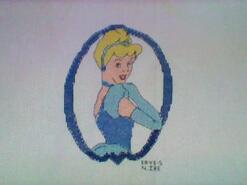 Cross stitch square for Mia S's quilt