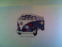 Cross stitch square for Arran P's quilt