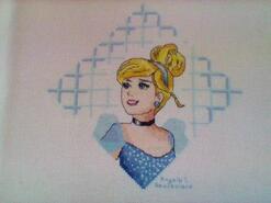 Cross stitch square for Etta Rae's quilt