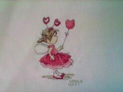 Cross stitch square for Charley M's quilt