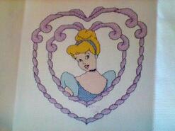 Cross stitch square for Tegan-Jai's quilt