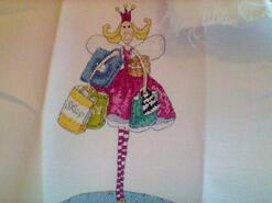 Cross stitch square for Fia K's quilt