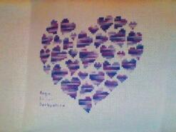 Cross stitch square for Margo-Quinn's quilt