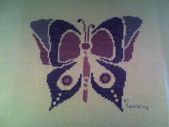 Cross stitch square for Scarlett-May's quilt