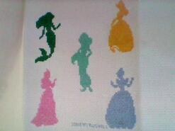 Cross stitch square for Rosey W's quilt