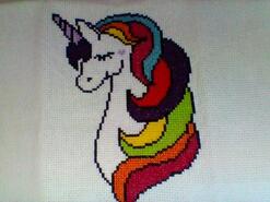 Cross stitch square for Neve T's quilt