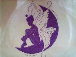 Cross stitch square for Fia K's quilt