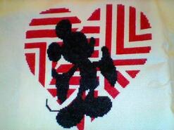 Cross stitch square for Brandon D's quilt