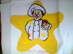 Cross stitch square for Lucas R's quilt