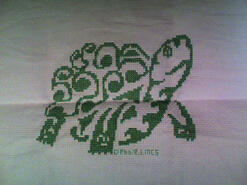 Cross stitch square for George M's quilt