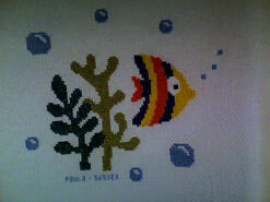 Cross stitch square for George M's quilt