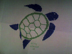 Cross stitch square for George M's quilt
