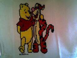 Cross stitch square for James W's quilt