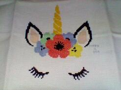 Cross stitch square for Neve T's quilt