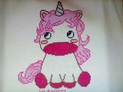 Cross stitch square for Jazmin's quilt