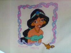 Cross stitch square for Rosie G's quilt