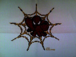 Cross stitch square for Joshua T's quilt