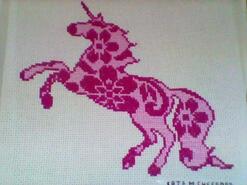 Cross stitch square for Shifa T's quilt