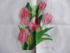 Cross stitch square for Lilly Mae S's quilt