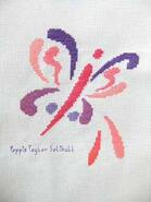 Cross stitch square for Lilly Mae S's quilt