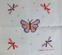 Cross stitch square for Lilly Mae S's quilt