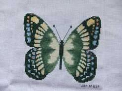 Cross stitch square for Lilly Mae S's quilt