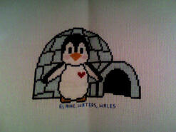 Cross stitch square for Kaden B's quilt
