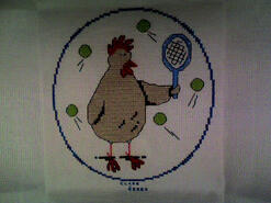 Cross stitch square for Danny F's quilt