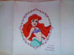 Cross stitch square for Destiny E's quilt