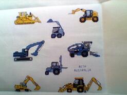 Cross stitch square for (QUILTED) Vehicles's quilt