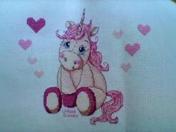 Cross stitch square for Tilly G's quilt