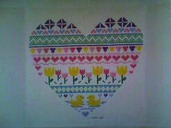 Cross stitch square for Willow H's quilt