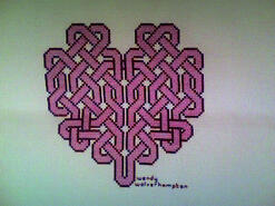 Cross stitch square for Willow H's quilt
