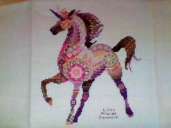 Cross stitch square for Madyson J's quilt