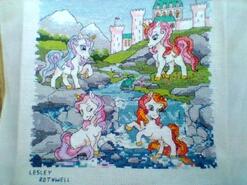 Cross stitch square for any child