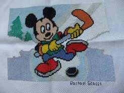 Cross stitch square for Michael-Owen's quilt
