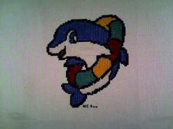 Cross stitch square for Billy L's quilt