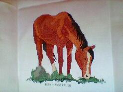 Cross stitch square for any child