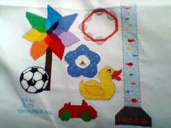 Cross stitch square for James H's quilt