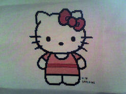 Cross stitch square for Grace K's quilt